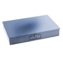 Durham 16 Cell Grey Steel Compartment Box 76 mm x 457 mm x 304 mm 303-4696
