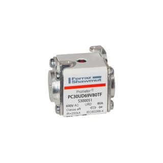 Mersen 80A Size 30 FF Square Body Fuse 700V S300051 / PC30UD69V80TF