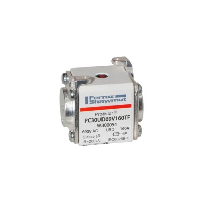 Mersen 160A Size 30 FF Square Body Fuse 700V W300054 / PC30UD69V160TF