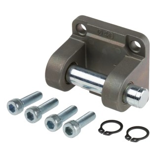 RS PRO Rear Clevis Pneumatic Cylinder & Actuator Accessory RoHS Compliant Italy 304-4211