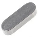 RS PRO Steel Feather Key 20 mm Length 6 mm Width 6 mm Height BS 4109 RoHS 302-4144