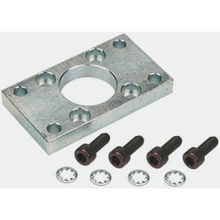 RS PRO Rectangular Flange Mounting for Pneumatic Cylinder, Bore Size 32 mm 304-4160