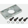 RS PRO Rectangular Flange Mounting for Pneumatic Cylinder, Bore Size 32 mm 304-4160