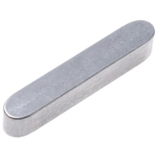 RS PRO 6 mm Steel 35 mm Feather Key DIN 6885 with 600N/mm Shear Strength 302-4172