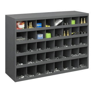 RS PRO Steel Storage Unit, 305 mm x 857 mm x 606 mm, Grey 303-4624