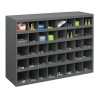 RS PRO Steel Storage Unit, 305 mm x 857 mm x 606 mm, Grey 303-4624