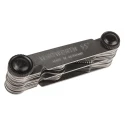 MikronTec 52 Blades Thread Pitch Gauge, 4-62 TPI, 0.25-6 mm Range 304-9193