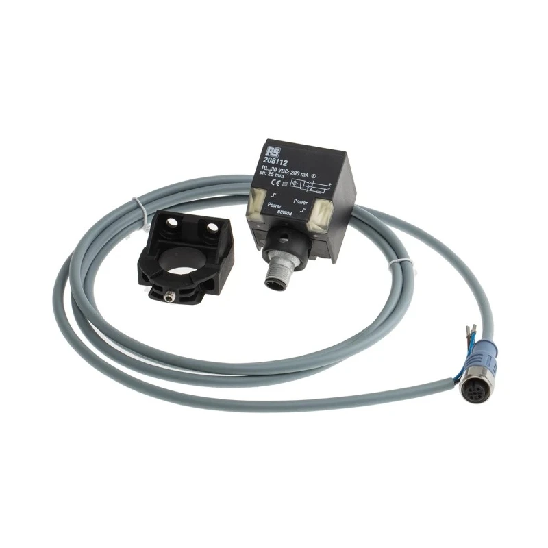 Turck RS PRO Block Inductive Proximity Sensor M12 PNP 25 mm 30 V dc 200 mA 208-112