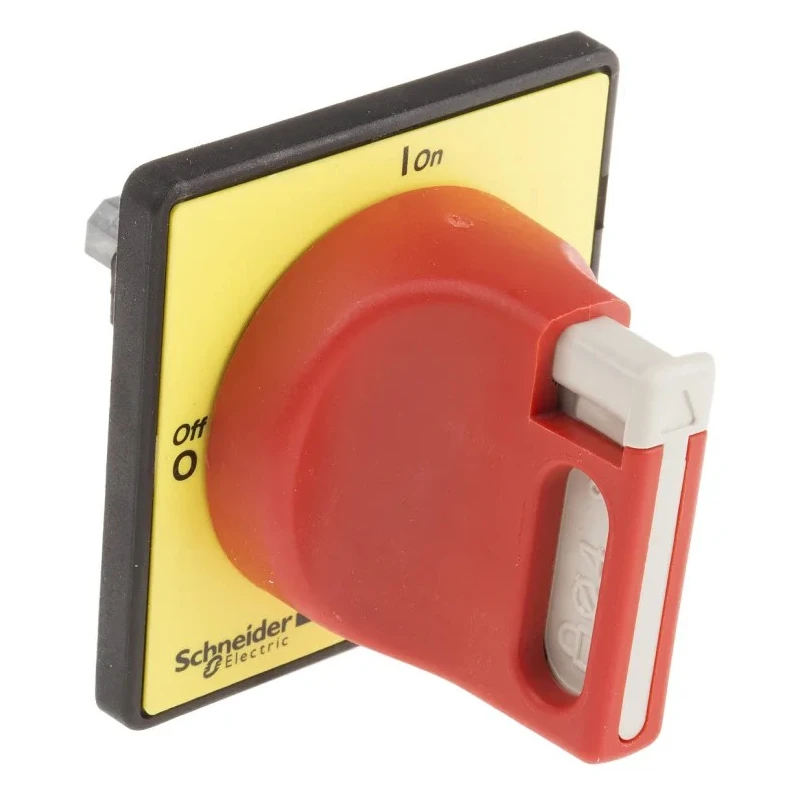 Schneider Electric Yellow, Red Rotary Handle 60 mm TeSys Vario Series KCD1PZ