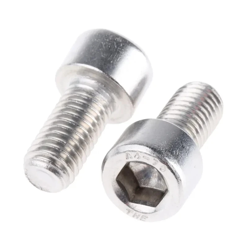RS PRO Plain Stainless Steel Hex Socket Cap Screw M10 x 20 mm 304-4542