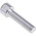 RS PRO Plain Stainless Steel Hex Socket Cap Screw M10 x 40 mm DIN 912, Hex Socket Drive 304-4514