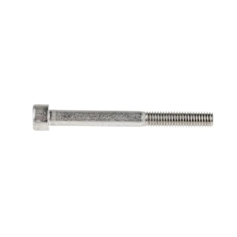 RS PRO Plain Stainless Steel Hex Socket Cap Screw Hex Socket Drive M6 x 60 mm 304-4558