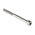 RS PRO Plain Stainless Steel Hex Socket Cap Screw Hex Socket Drive M6 x 60 mm 304-4558