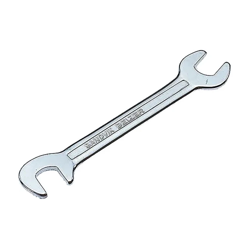 Bahco Double Ended Open Spanner Metric 8 mm 90mm Overall Length Alloy Steel Chrome Finish 1931M-8