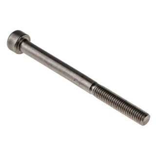 RS PRO Plain Stainless Steel Hex Socket Cap Screw, Hex Socket Drive, M5 x 60 mm 304-4564
