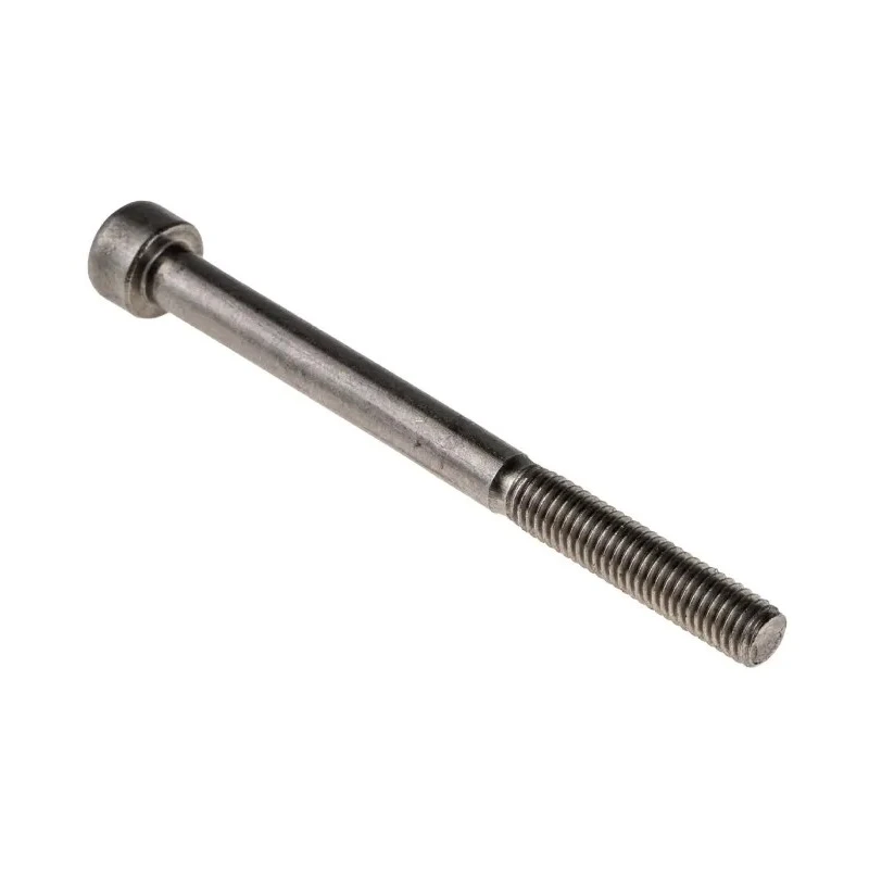 RS PRO Plain Stainless Steel Hex Socket Cap Screw, Hex Socket Drive, M5 x 60 mm 304-4564