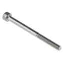 RS PRO Plain Stainless Steel Hex Socket Cap Screw M4 x 50 mm 304-4592