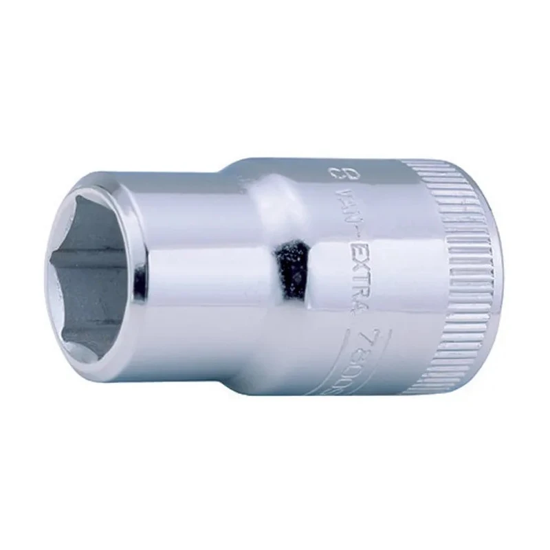 Bahco 1/2 in Drive 9 mm 6 Point Square Socket Wrench 38mm Overall Length 7800SM-9