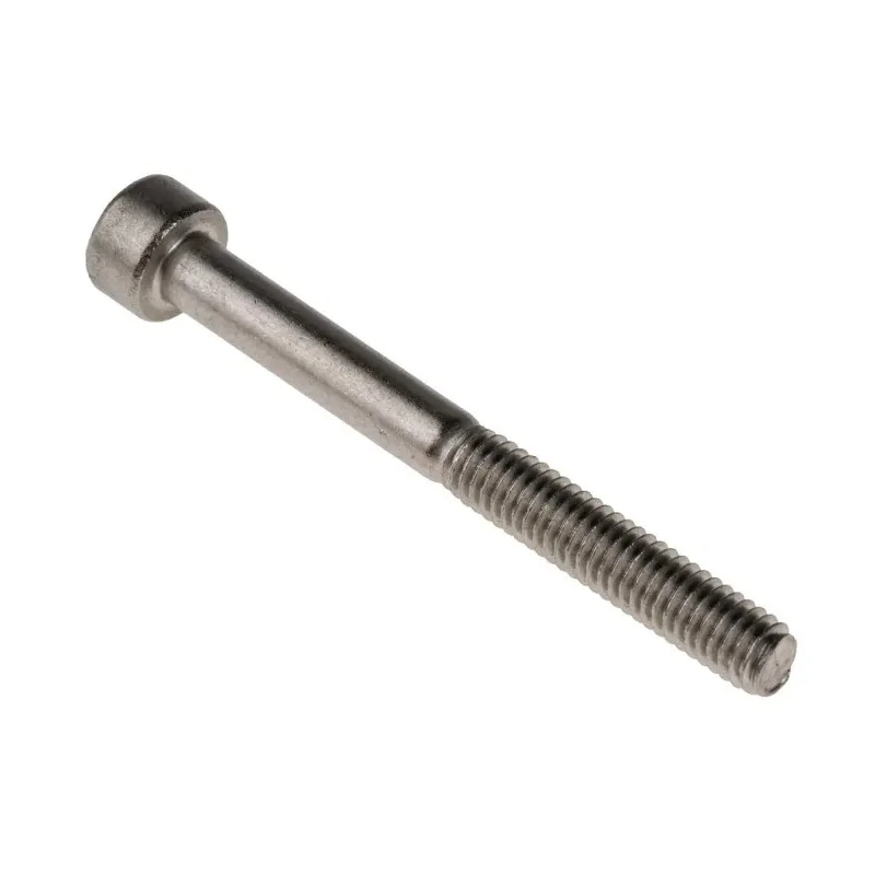 RS PRO Plain Stainless Steel Hex Socket Cap Screw, Hex Socket Drive, M4 x 40 mm 304-4609