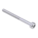 RS PRO Plain Stainless Steel Hex Socket Cap Screw M3 x 30 mm DIN 912 304-4615