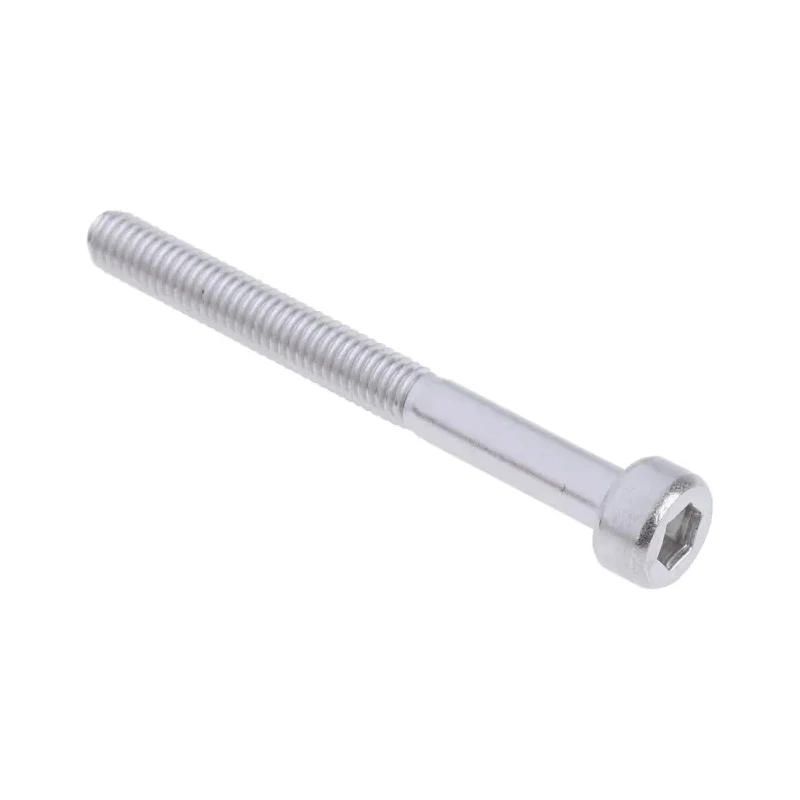 RS PRO Plain Stainless Steel Hex Socket Cap Screw M3 x 30 mm DIN 912 304-4615