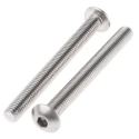 RS PRO Stainless Steel Bright Zinc Hex Socket Cap Screw Thread M5 Length 50mm Grade 10.9 304-4744