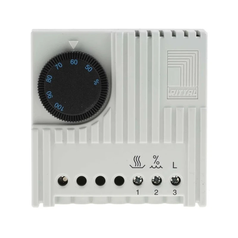 Rittal Enclosure Humidistat 50-100 %RH, 24V to 250V AC, Screw Mount, Germany 3118000