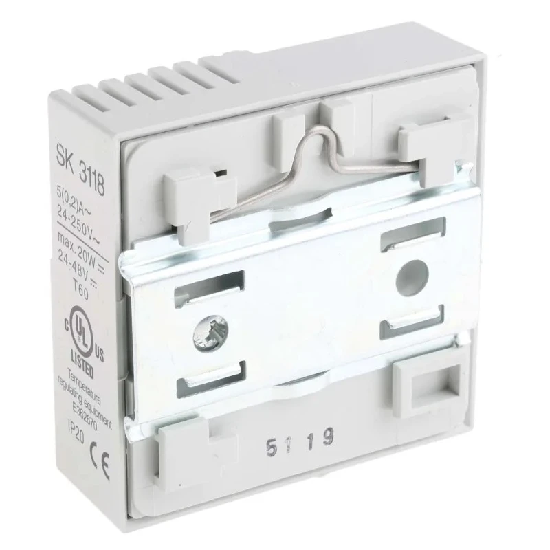 Rittal Enclosure Humidistat 50-100 %RH, 24V to 250V AC, Screw Mount, Germany 3118000