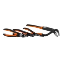 Bahco 4-Piece All Round Plier Set Combination Cutters Long Nose Water Pump Pliers 9897