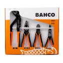 Bahco 4-Piece All Round Plier Set Combination Cutters Long Nose Water Pump Pliers 9897