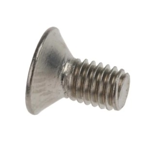 RS PRO Plain Stainless Steel Hex Socket Countersunk Screw M3 Diameter 6 mm Length ISO 10642 304-4788