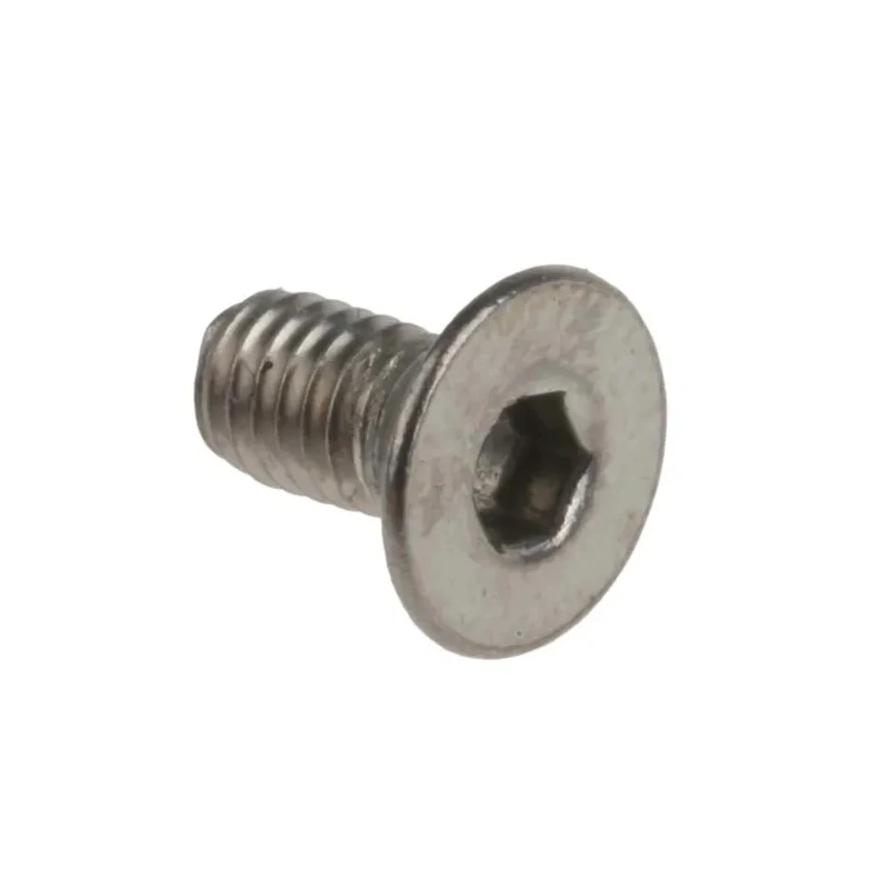 RS PRO Plain Stainless Steel Hex Socket Countersunk Screw M3 Diameter 6 mm Length ISO 10642 304-4788