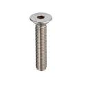RS PRO Plain Stainless Steel Hex Socket Countersunk Screw, Hex Socket Drive, M8 x 50 mm 304-4794