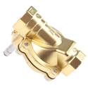 EMERSON ? ASCO Solenoid Valve 2 Port NC Brass Body 230V ac 10 bar SCE238D004.230/50-60