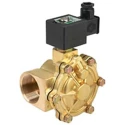 EMERSON ? ASCO Solenoid Valve 2 Port Normally Closed Brass Body 3/8 to 2 in Rp ISO 7/1 Thread 230V AC SCE210D022.230/50