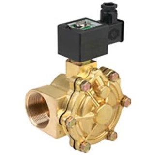 EMERSON ? ASCO Solenoid Valve 2 Port Normally Closed Brass Body 3/8 to 2 in Rp ISO 7/1 Thread 230V AC SCE210D022.230/50