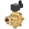 EMERSON ? ASCO Solenoid Valve 2 Port Normally Closed Brass Body 3/8 to 2 in Rp ISO 7/1 Thread 230V AC SCE210D022.230/50