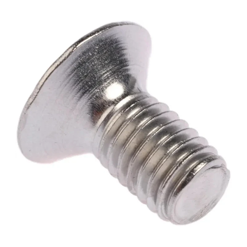RS PRO Plain Stainless Steel Hex Socket Countersunk Screw M8 x 16 mm 304-4851