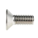RS PRO Plain Stainless Steel Hex Socket Countersunk Screw M8 x 20 mm 304-4845