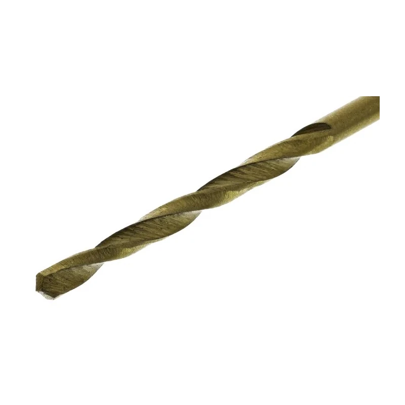 RS PRO High-Speed Steel Spiral Flute Tin Coated Jobber Drill Bit 1.4mm Shank Size, 40mm Overall Length, 18mm 213-376