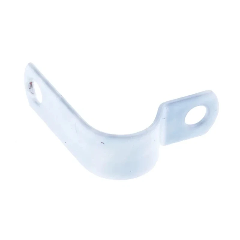 Prysmian White Fire Resistant Polyester Cable Clip Screw AP007 WT100