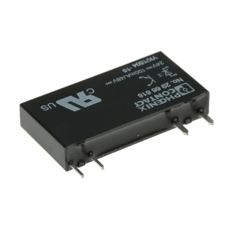 Phoenix Contact Solid State Relay OPT-24DC/48DC/100 Series 24V Load Current/Voltage Through Hole Terminal 2966618