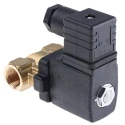 Burkert Solenoid Valve 2 Port NC Brass Body 24V AC 10mm Orifice Diameter 6213 Series 221599