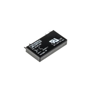 Phoenix Contact 2-Series Solid State Relay, PCB Mount, 24 V Load, SPST, Through Hole Terminal, OPT-24DC/24DC/2 2966595