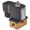 Burkert 3-Port Normally Closed Brass Body Solenoid Valve 230V AC, 2mm Orifice 126149