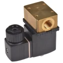 Burkert 3-Port Normally Closed Brass Body Solenoid Valve 230V AC, 2mm Orifice 126149