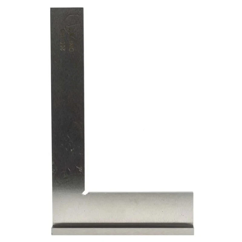 MikronTec 200 mm Engineer Try Square Tool Steel Blade DIN 875/2 Germany 304-8443