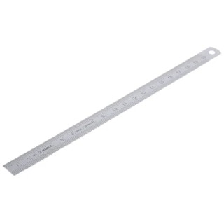 MikronTec 2 mm Stainless Steel Flexible Metric Ruler 901 200MM
