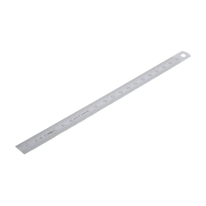 MikronTec 2 mm Stainless Steel Flexible Metric Ruler 901 200MM