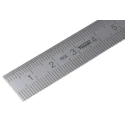 MikronTec 2 mm Stainless Steel Flexible Metric Ruler 901 200MM
